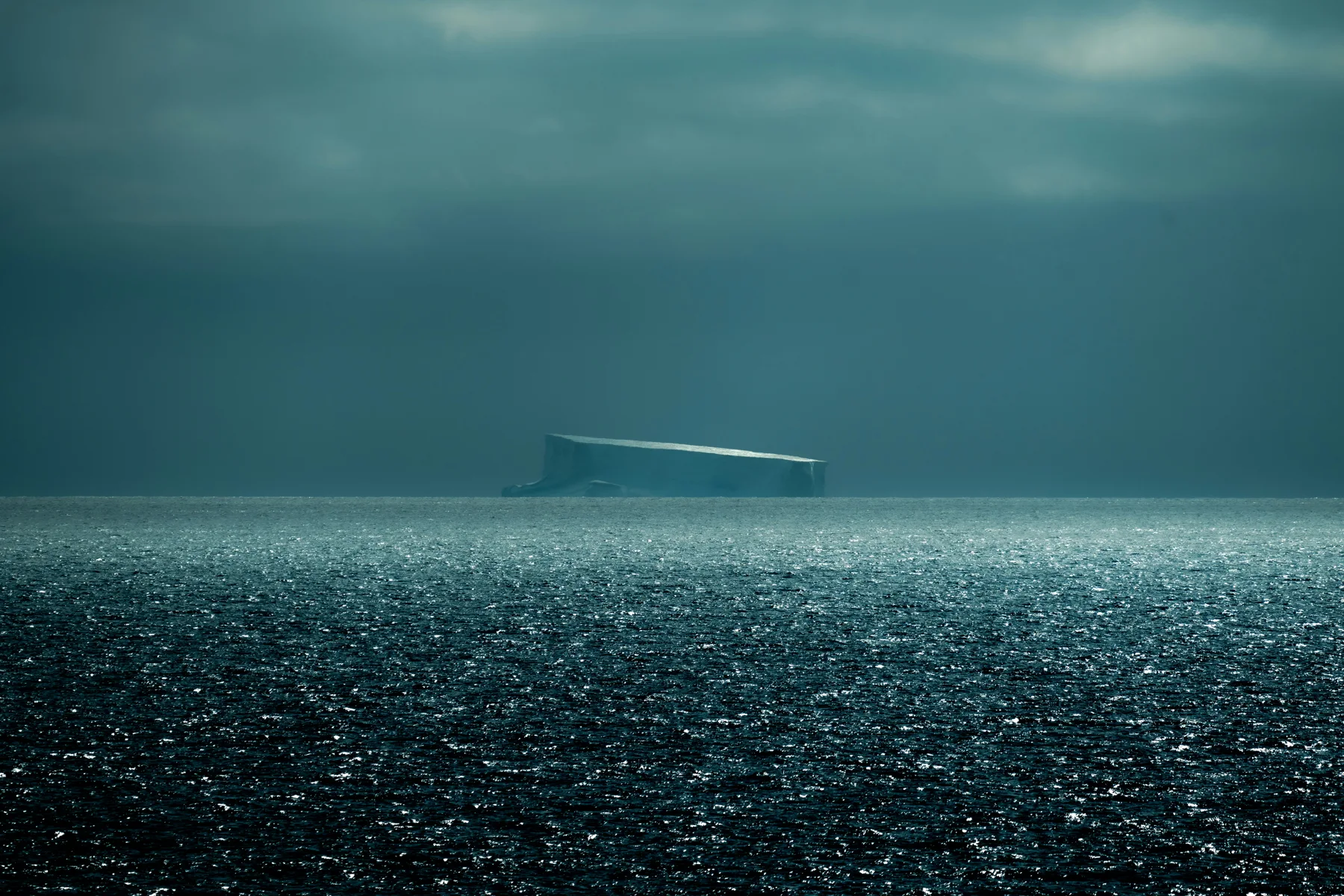An iceberg in the Southern Ocean